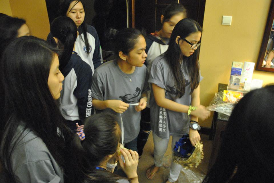 CKS Chinese Dance Troupe prepare for performance